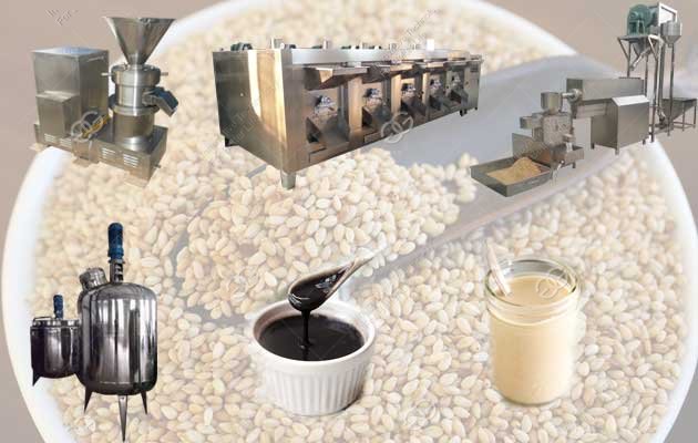 sesame tahini production line