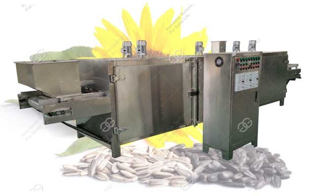 Automatic Sunflower Seeds Roasting Production Line|Sunflower Seeds Baking Processing Line